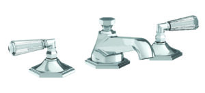 ADDISON LAVATORY WIDESPREAD WITH CRYSTAL LEVER HANDLE