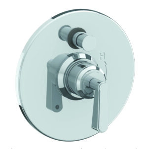 COLIN PRESSURE BALANCE SHOWER TRIM WITH DIVERTER WITH LEVER HANDLE