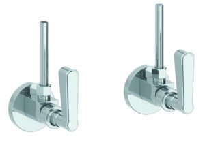 COLIN LAVATORY ANGLE SUPPLY KIT WITH LEVER HANDLE