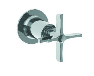 CROSBY WALL MOUNTED TRIM WITH CROSS HANDLE
