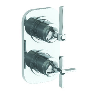 CROSBY WALL MOUNTED MINI THERMOSTATIC SHOWER TRIM WITH LEVER HANDLE