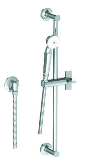 JONATHAN POSITIONING BAR SHOWER KIT WITH CROSS HANDLES