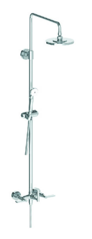 JONATHAN EXPOSED SHOWER WITH HAND SHOWER WITH LEVER HANDLE