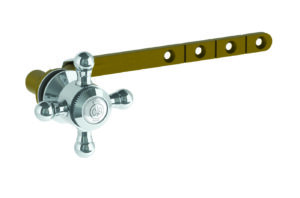 MORGAN TANK LEVER WITH CROSS HANDLE
