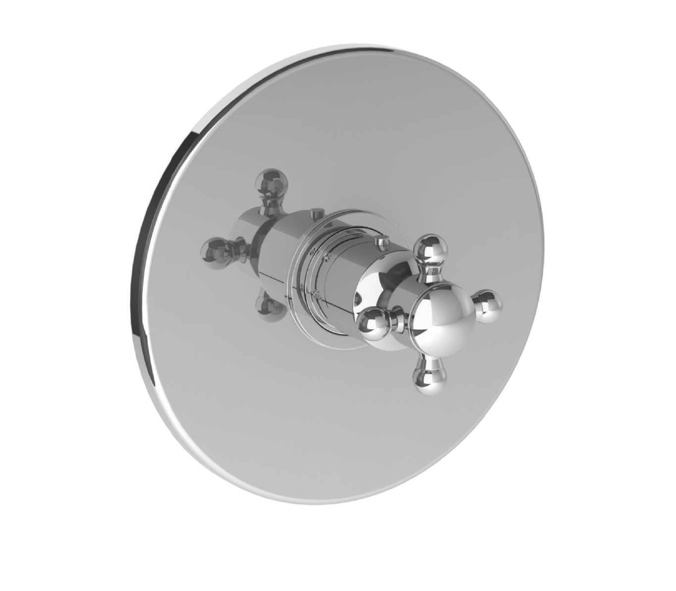 SYDNEY WALL MOUNTED THERMOSTATIC SHOWER TRIM WITH CROSS HANDLE