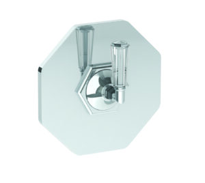 ADDISON PRESSURE BALANCE SHOWER TRIM WITH CRYSTAL LEVER HANDLE