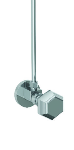 ADDISON TOILET ANGLE STOP KIT WITH KNOB HANDLE