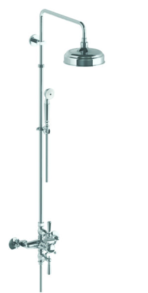 CLAIRE WALL MOUNTED EXPOSED SHOWER SET WITH LEVER HANDLE