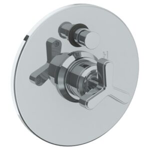 COLIN PRESSURE BALANCE SHOWER TRIM WITH DIVERTER WITH CROSS HANDLE