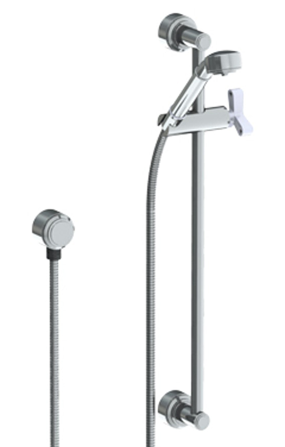 COLIN POSITIONING BAR SHOWER KIT WITH CROSS HANDLE
