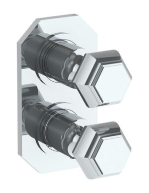 ADDISON WALL MOUNTED MINI THERMOSTATIC SHOWER TRIM WITH KNOB HANDLE