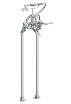 SYDNEY FLOOR STANDING BATH SET WITH HAND SHOWER WITH LEVER HANDLE