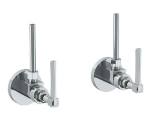 CROSBY LAVATORY ANGLE STOP KIT WITH LEVER HANDLES