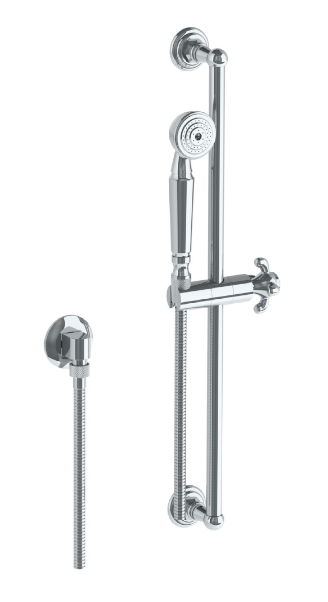 CLAIRE SHOWER POSITIONING BAR WITH CLAW HANDLE