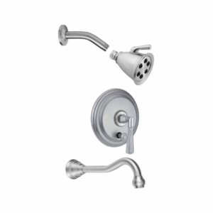 Claire – Pressure Balance Tub & Shower Set - Lever Handle